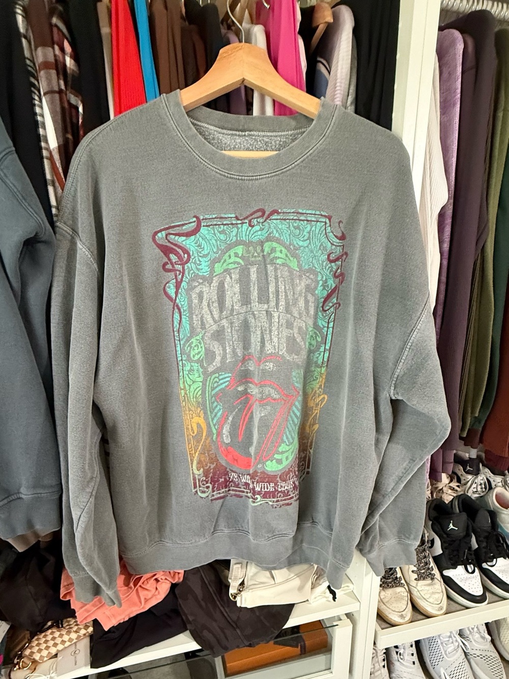 Urban outfitters Rolling Stones, graphic sweatshirt